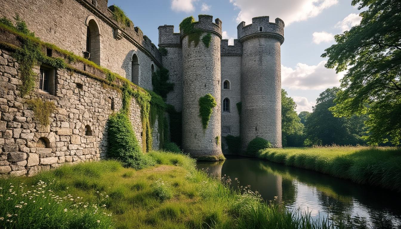 découvrez le château d'angers, une forteresse médiévale emblématique située dans la loire, riche en histoire et célèbre pour sa tapisserie de l'apocalypse.