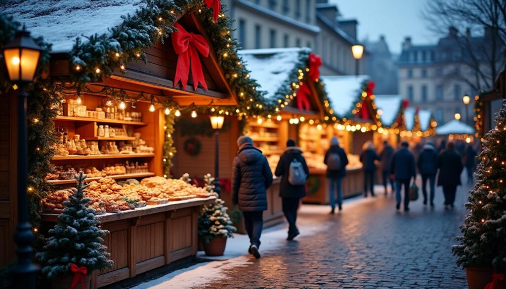 découvrez le marché de noël à tours : artisanat local, gourmandises festives et animations pour toute la famille dans une ambiance chaleureuse et féerique.