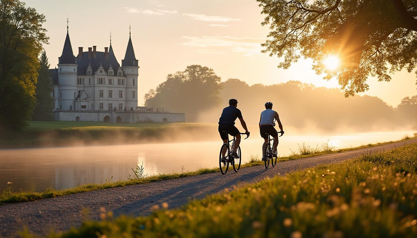 découvrez le val de loire à vélo : itinéraires pittoresques, châteaux emblématiques et paysages naturels magnifiques pour une aventure inoubliable.